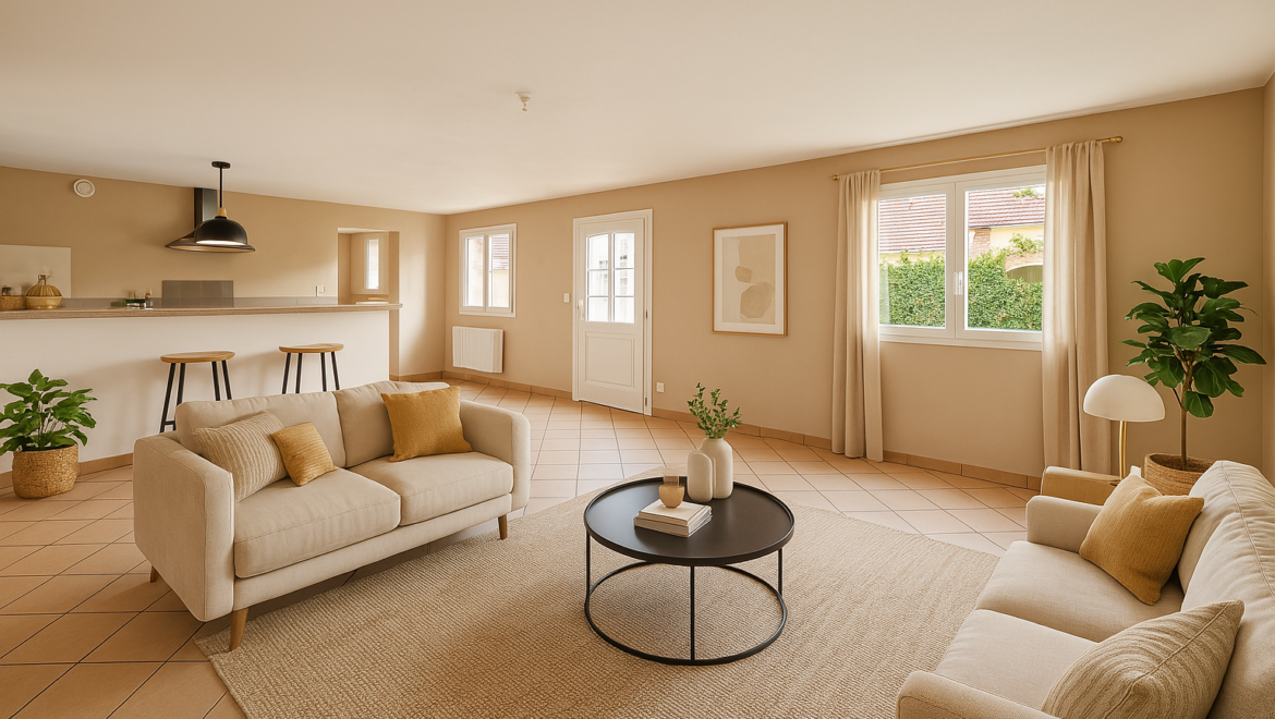 Maison 3 pièces de 97 m² à Amfreville-sur-Iton (27400) à vendre