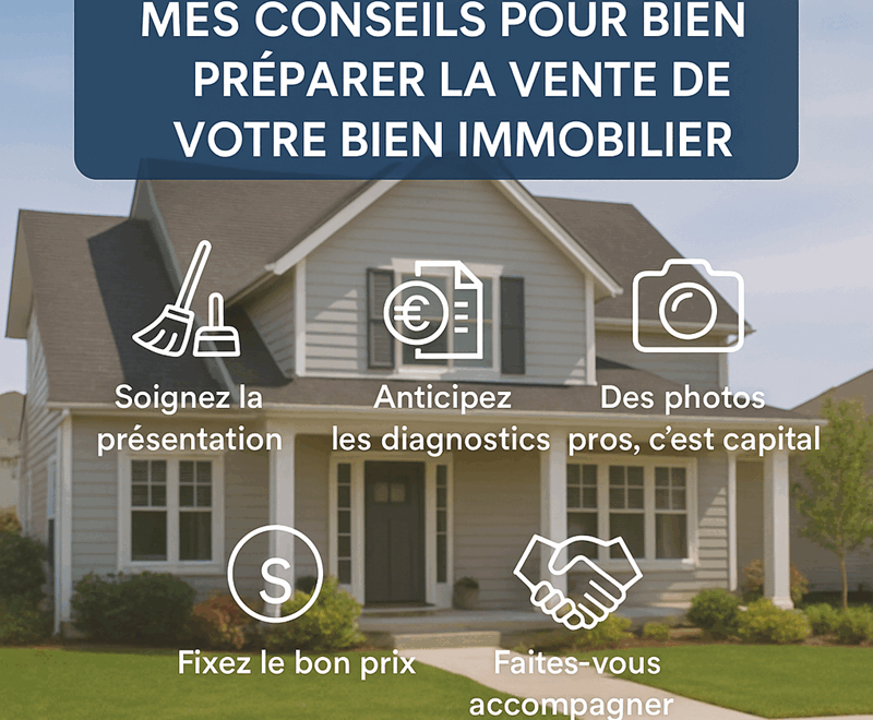 Mes conseils pour bien préparer la vente de votre bien immobilier