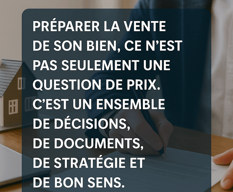 Mes conseils pour bien préparer la vente de votre bien immobilier