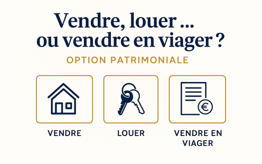 Vendre louer ou vendre en viager – Comparatif patrimonial immobilier