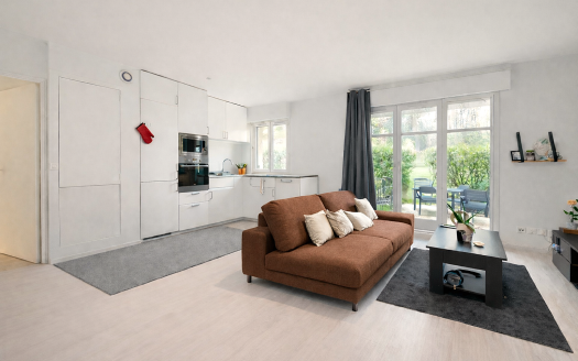 Appartement 2 pièces avec terrasse et jardin